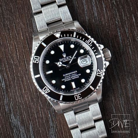 1989 rolex submariner 16610